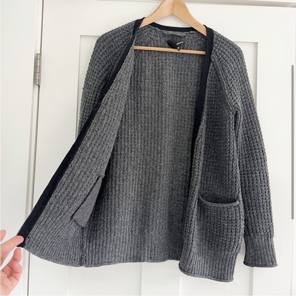 ARITZIA Wilfred Free Cable Knit Zipper Marni Cardigan - Picture 3 of 7